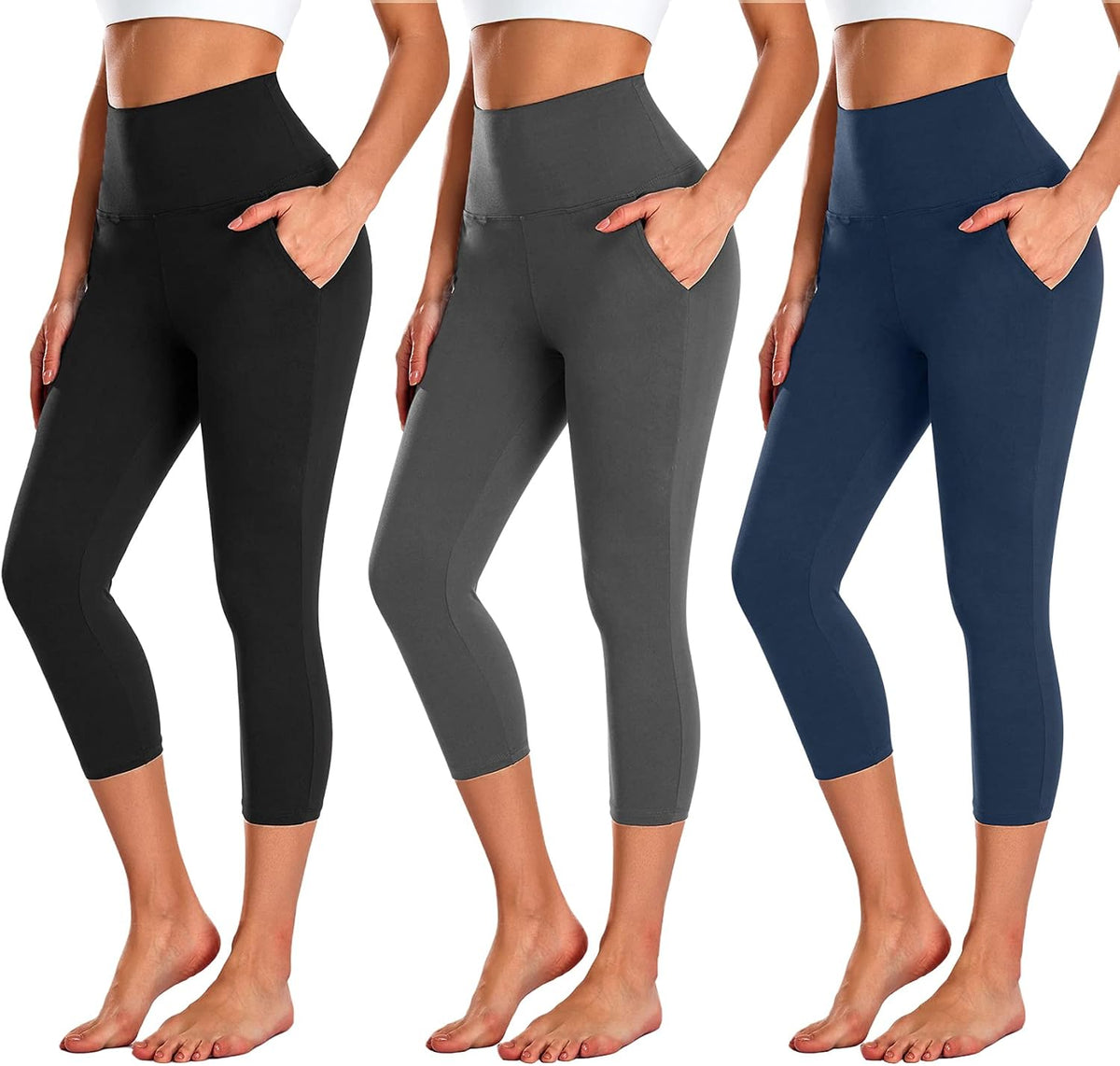 Capri Leggings with Pockets